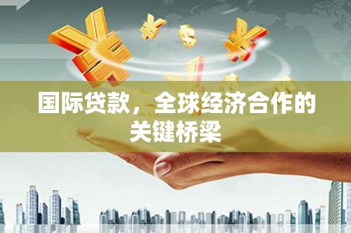 特克斯国际贷款，全球经济合作的关键桥梁