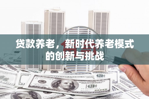 潍城贷款养老，新时代养老模式的创新与挑战