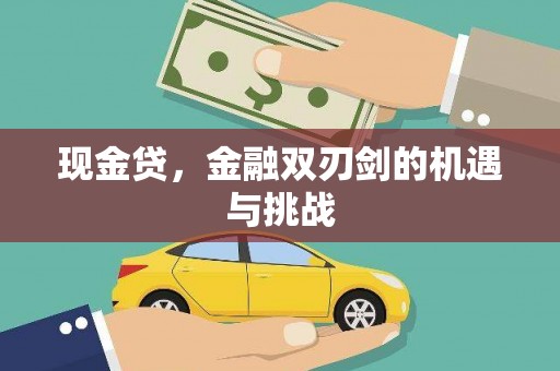 银川现金贷，金融双刃剑的机遇与挑战