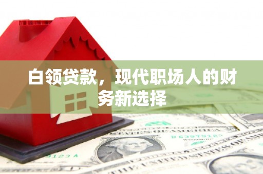 海兴白领贷款，现代职场人的财务新选择