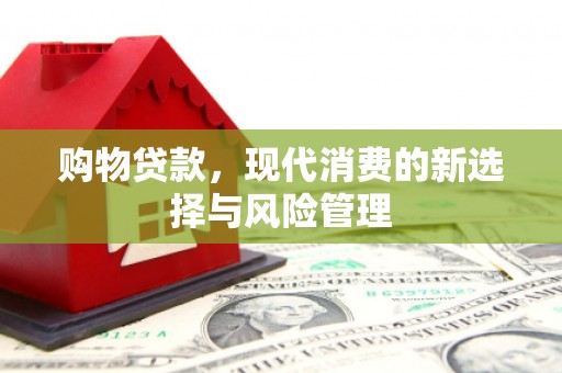双台子购物贷款，现代消费的新选择与风险管理