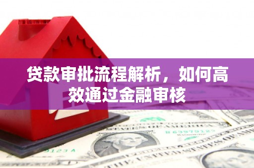 遵化贷款审批流程解析，如何高效通过金融审核
