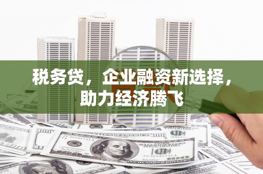 安仁税务贷，企业融资新选择，助力经济腾飞