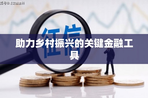 临翔助力乡村振兴的关键金融工具