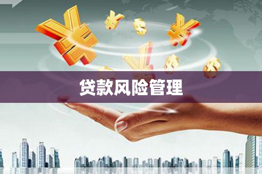 彬县贷款风险管理