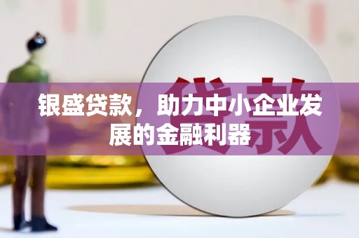 庐阳银盛贷款，助力中小企业发展的金融利器