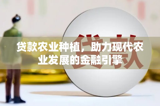 八里贷款农业种植，助力现代农业发展的金融引擎