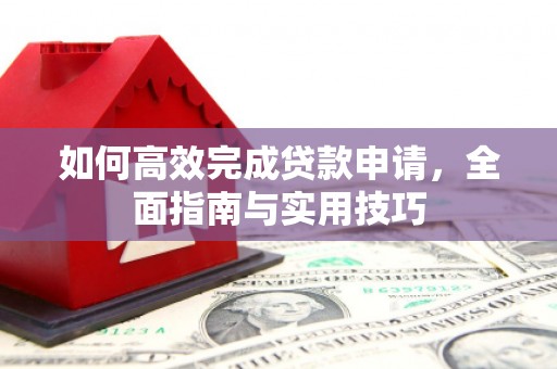 大化如何高效完成贷款申请，全面指南与实用技巧