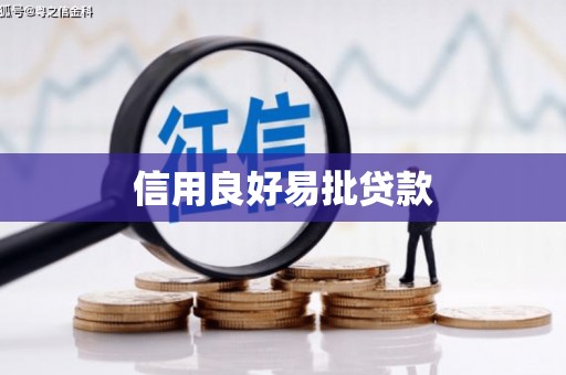 浑南信用良好易批贷款