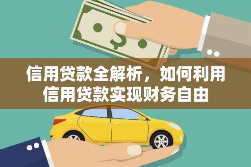 龙文信用贷款全解析，如何利用信用贷款实现财务自由