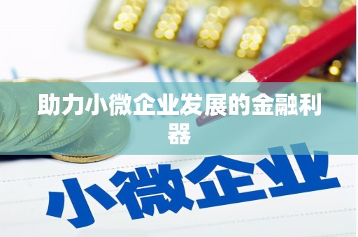 金寨助力小微企业发展的金融利器
