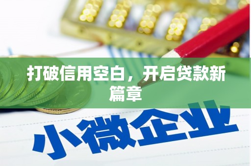 玉树打破信用空白，开启贷款新篇章